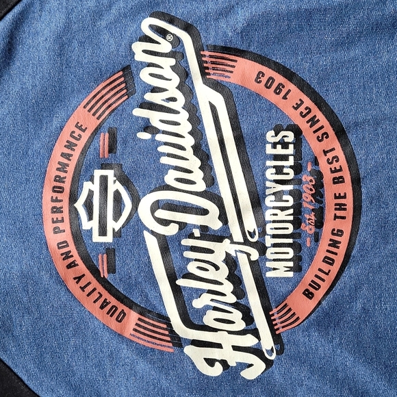 Harley Davidson NWOT Youth Zip Up Hooded Sweatshirt - Picture 6 of 6
